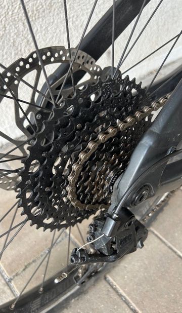 Used Haibike ALLTRAIL 3 2024 2024 Mountainbike, Black, 29 — image 8 of 9