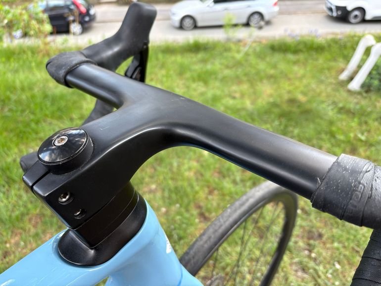 Used Shimano Rennrad Triathlonrad Shimano DI2 105 2024 Road & Gravel, Blue — image 2 of 8