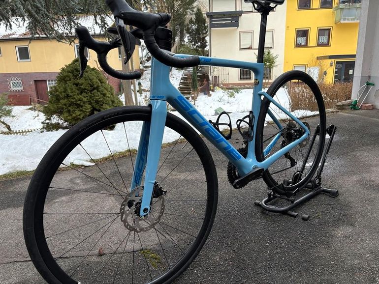 Used Shimano Rennrad Triathlonrad Shimano DI2 105 2024 Road & Gravel, Blue — image 5 of 8