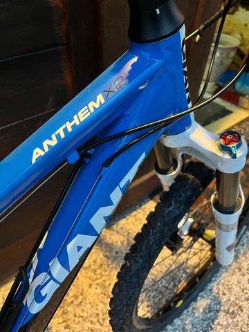 Used Giant Anthem X2 2010 2010 Mountainbike, Blue, 26 — image 8 of 8
