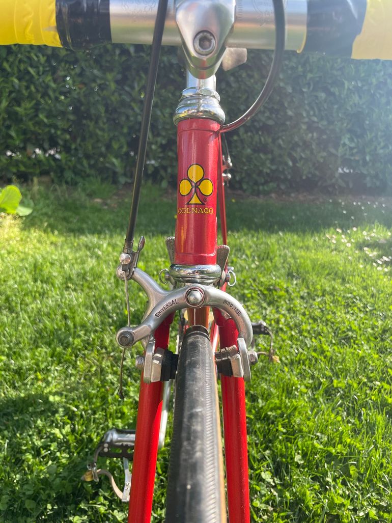 Used Colnago Colnago Custom Other Campagnolo 1984 Road & Gravel, Rosso — image 8 of 12
