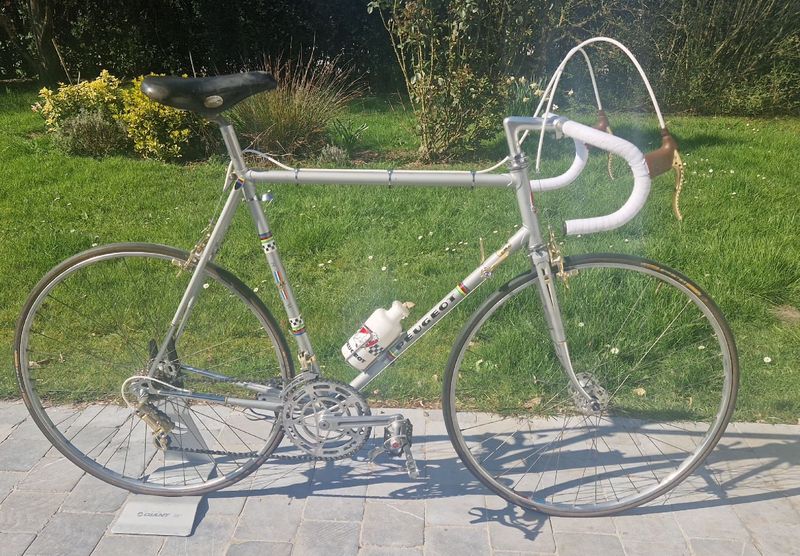 Used Peugeot Custom Simplex Vintage 1975 Road & Gravel, Light Gray — image 1 of 6