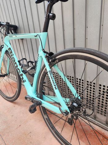Used bianchi aria 2018 rim Bianchi aria 2018 rim Custom Shimano Ultegra 2018 Road & Gravel, Blue — image 7 of 9