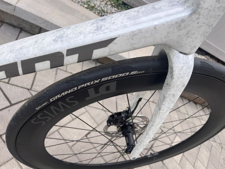 Used Giant TCR Advanced SL Frameset 2025 2025 Road & Gravel, White — image 4 of 15