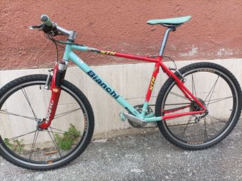 Used Bianchi Bianchi Custom Shimano Deore XT 2000 Mountainbike, Verde — image 2 of 12