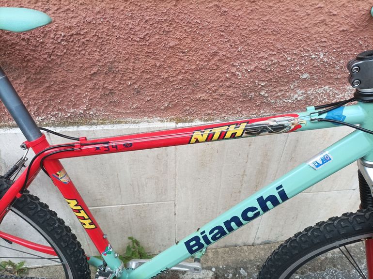 Used Bianchi Bianchi Custom Shimano Deore XT 2000 Mountainbike, Verde — image 8 of 12