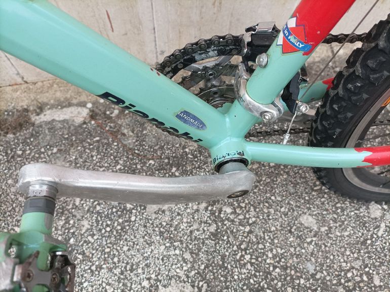 Used Bianchi Bianchi Custom Shimano Deore XT 2000 Mountainbike, Verde — image 9 of 12