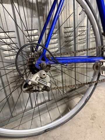 Used Pagani Custom Shimano Tiagra 1985 Road & Gravel, Blue — image 5 of 7