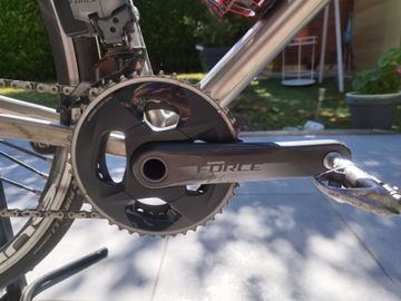 Used Vélo titane Custom SRAM Force eTap AXS 2014 Road & Gravel, Light Gray — image 3 of 4
