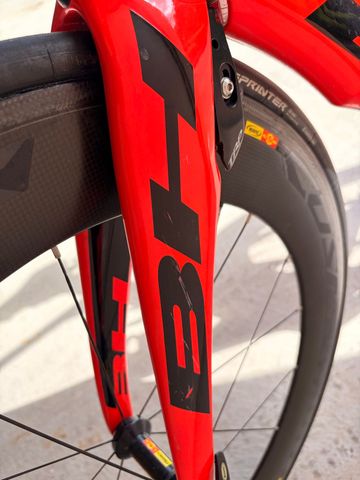 Used BH AERO TT SRAM Red eTap AXS 2018 Road & Gravel, Red — image 11 of 12