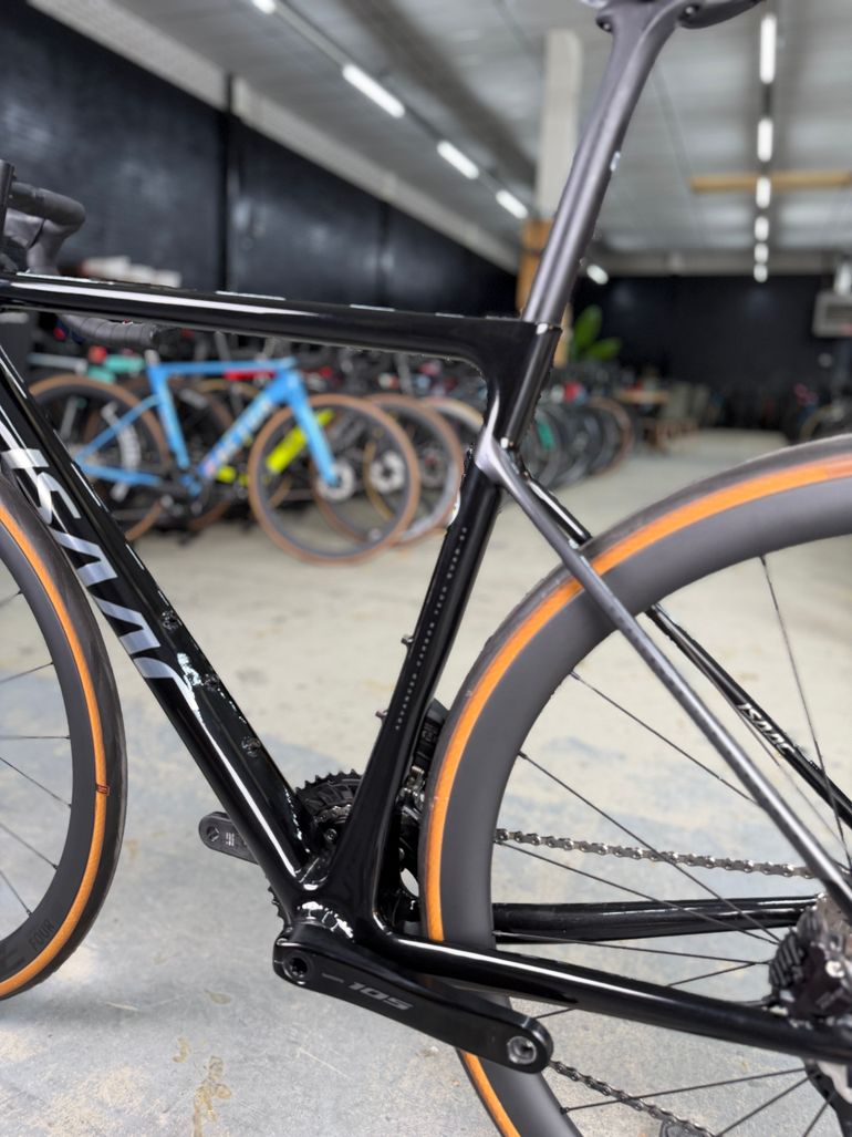 Gebrauchtes Isaac Element Di2 Carbon 2024 Road & Gravel, Schwarz — Bild 23 von 24