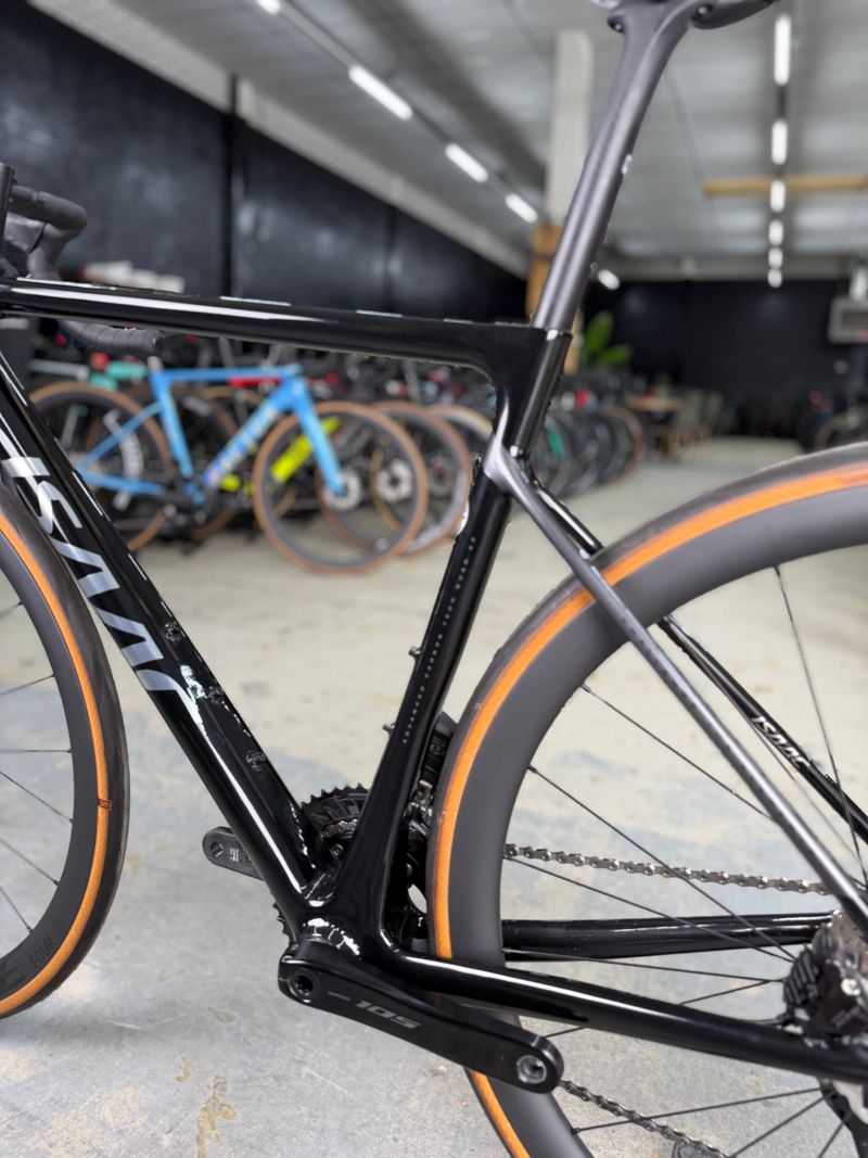 Gebrauchtes Isaac Element Di2 Carbon 2024 Road & Gravel, Schwarz — Bild 23 von 24