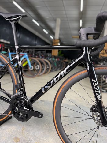 Gebrauchtes Isaac Element Di2 Carbon 2024 Road & Gravel, Schwarz — Bild 5 von 24