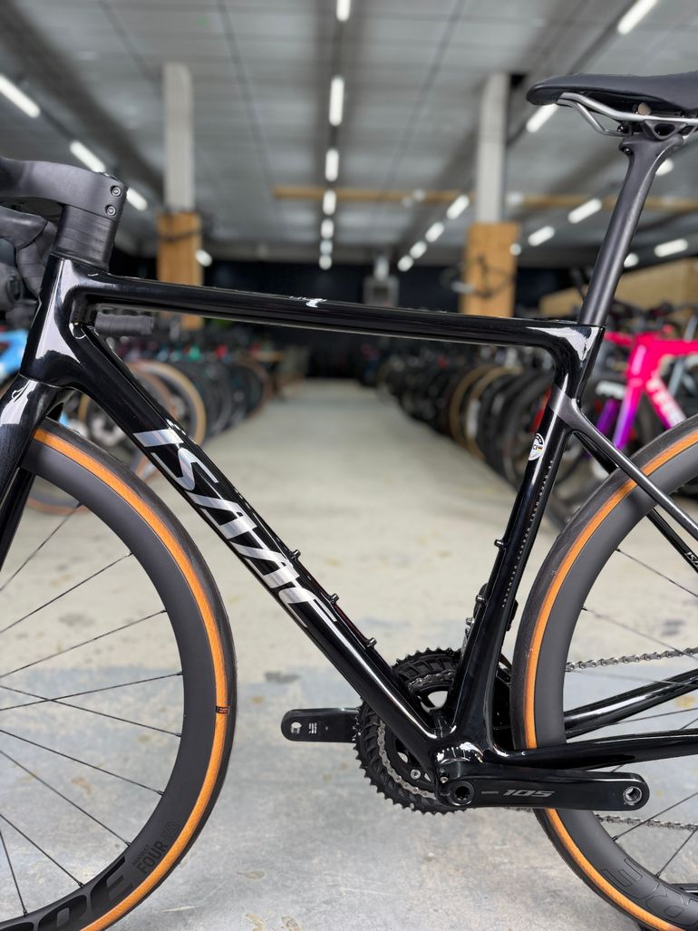Gebrauchtes Isaac Element Di2 Carbon 2024 Road & Gravel, Schwarz — Bild 22 von 24