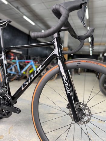 Gebrauchtes Isaac Element Di2 Carbon 2024 Road & Gravel, Schwarz — Bild 3 von 24