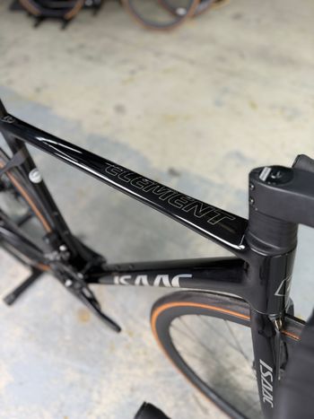 Gebrauchtes Isaac Element Di2 Carbon 2024 Road & Gravel, Schwarz — Bild 9 von 24