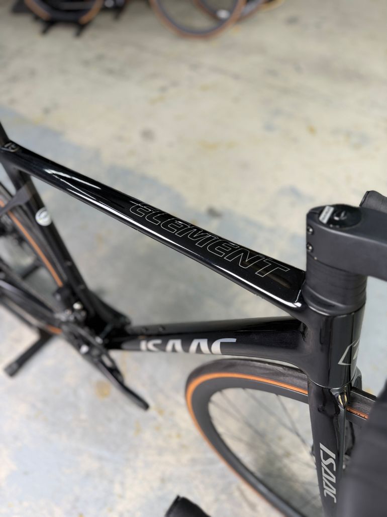 Gebrauchtes Isaac Element Di2 Carbon 2024 Road & Gravel, Schwarz — Bild 9 von 24