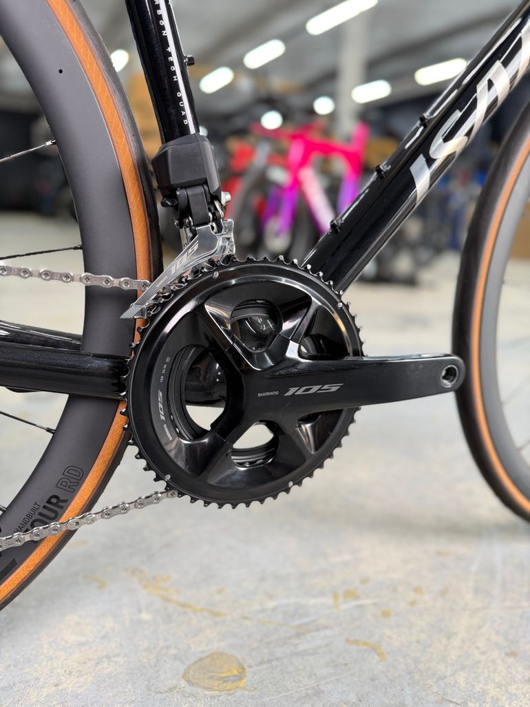 Gebrauchtes Isaac Element Di2 Carbon 2024 Road & Gravel, Schwarz — Bild 11 von 24