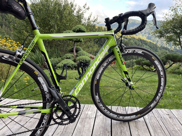 Used Cannondale SuperSix Evo Hi-mod 2018 2018 Road & Gravel, Green — image 1 of 3