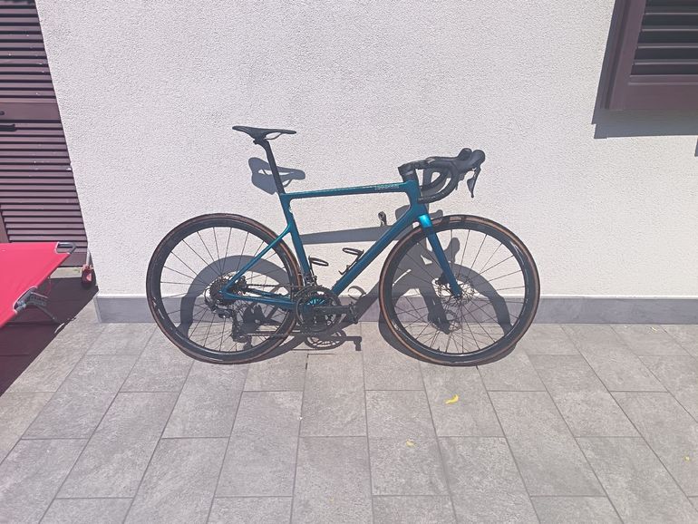 Used Cannondale SuperSix EVO Shimano Ultegra 2022 Road & Gravel, Verde — image 2 of 5