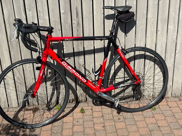 Used Diamond Diamond Custom Shimano Sora 2016 Road & Gravel, Rojo — image 2 of 4