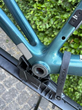 Used Canyon Ultimate CF SLX 9 Disc Di2 2023 Frameset 2023 Road & Gravel, Blue — image 3 of 7