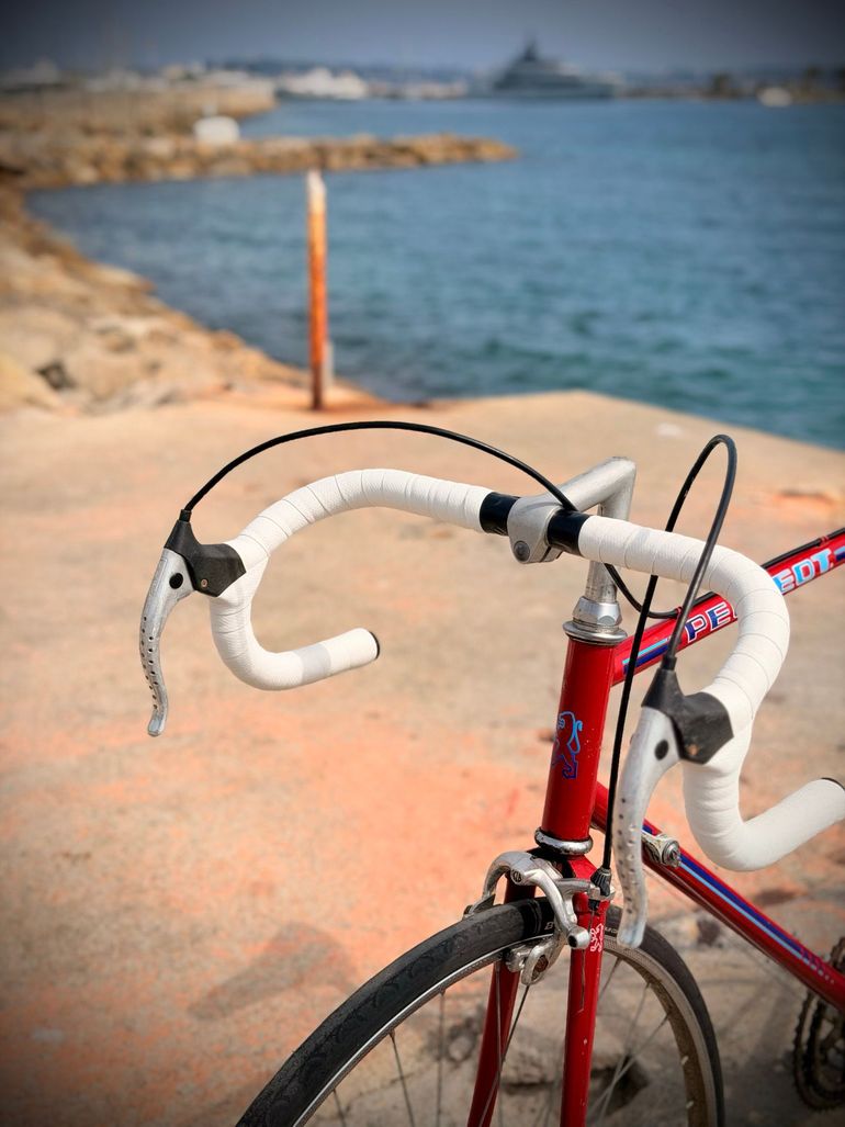 Used Peugeot Carbolite Simplex Vintage 1980 Road & Gravel, Rot — image 2 of 6