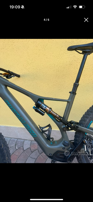 Used Specialized Turbo Levo SRAM GX Eagle 2021 Mountainbike, Green — image 2 of 6