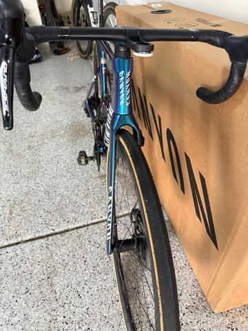Used Canyon Aeroad CFR Di2 2025 2025 Road & Gravel, Blue — image 6 of 6