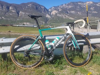 Specialized, Original Specialized Tarmac SL 6 Bora Hans Grohe Dura Ace DI2 Team Bike