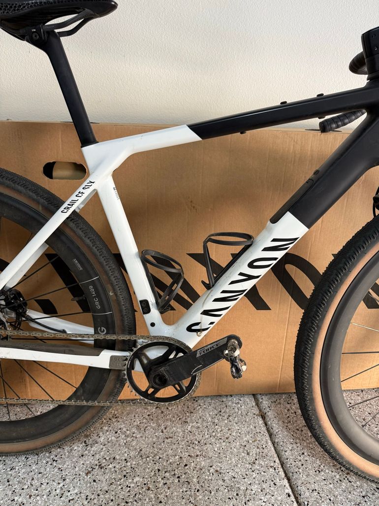 Used Canyon Grail CF SLX 8 Rift 2026 2026 Road & Gravel, White — image 2 of 9