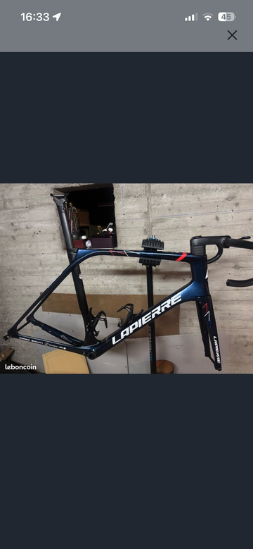 Käytetty Lapierre Aircode DRS Pro Team - Numéroté World Tour Frameset 2022 Road & Gravel