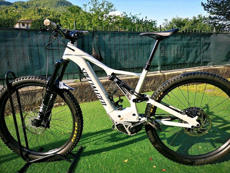 Used Specialized Turbo Levo Comp 2021 2021 Mountainbike, White, 29 — image 11 of 13