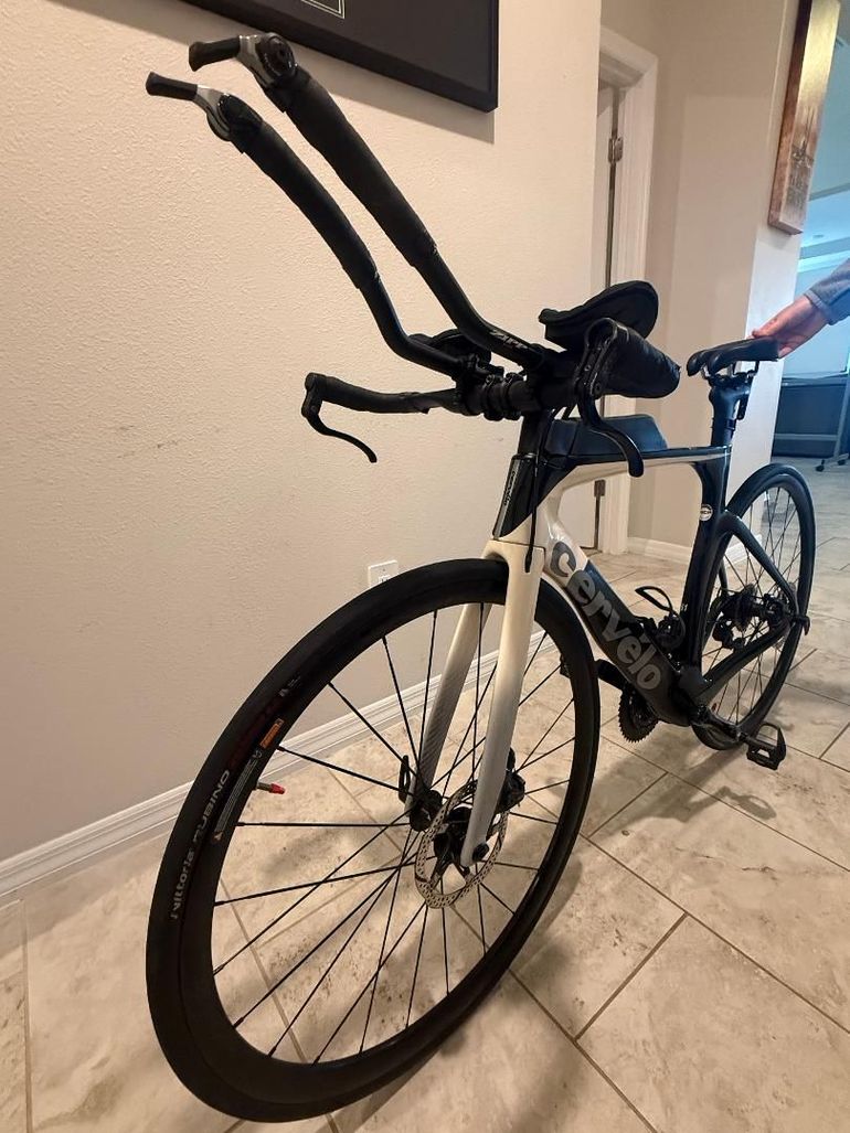 Used Cervélo P-Series 105 Disc 2020 2020 Road & Gravel, White — image 2 of 9