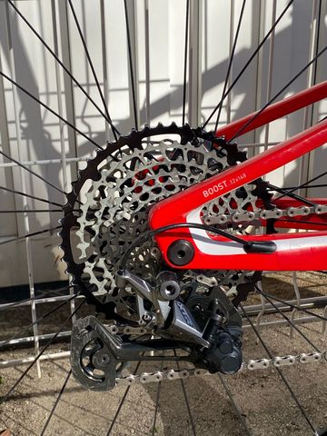 Used Kross EARTH TE 2021 2021 Mountainbike, Red, 29 — image 7 of 13