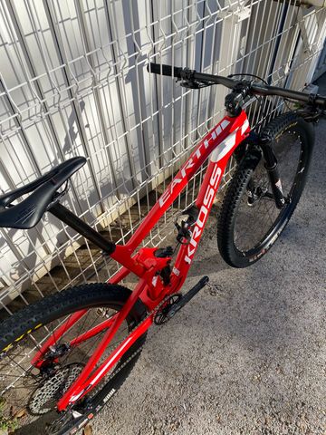Used Kross EARTH TE 2021 2021 Mountainbike, Red, 29 — image 9 of 13