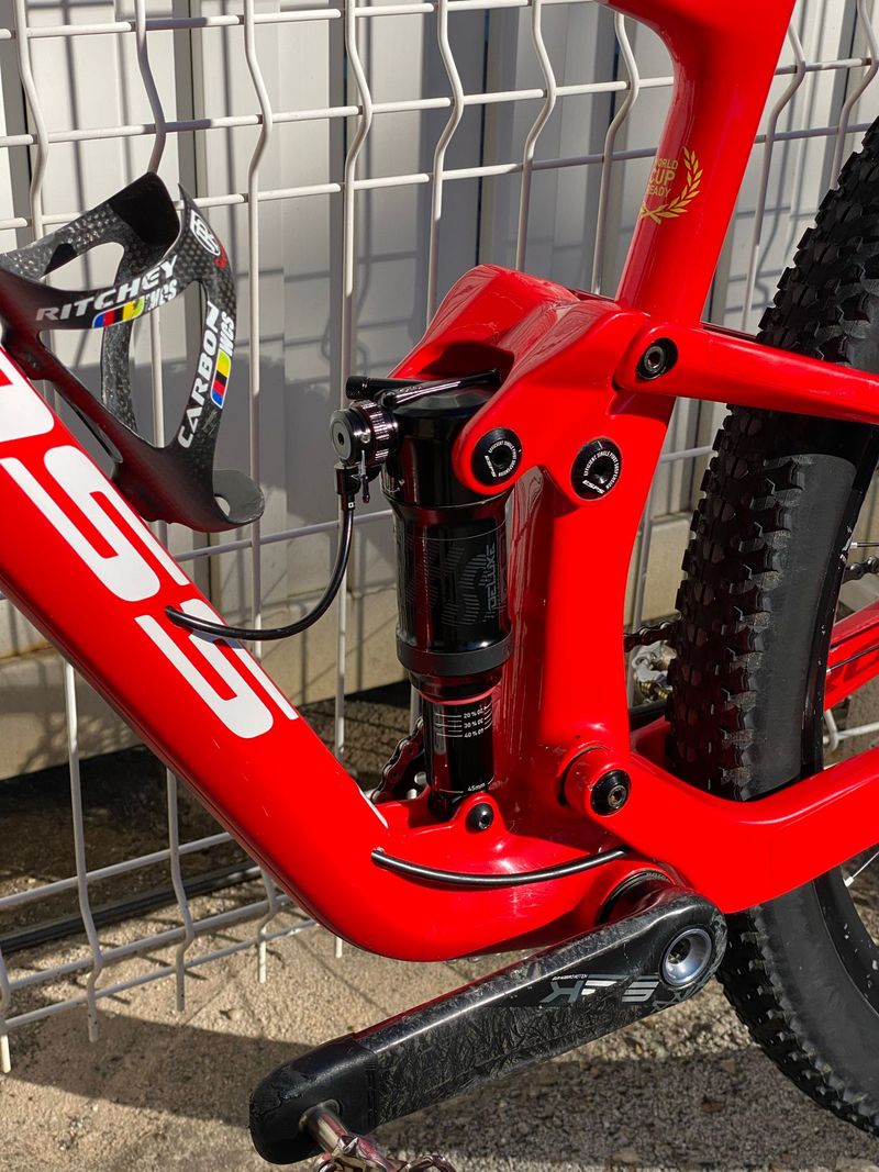 Used Kross EARTH TE 2021 2021 Mountainbike, Red, 29 — image 4 of 13