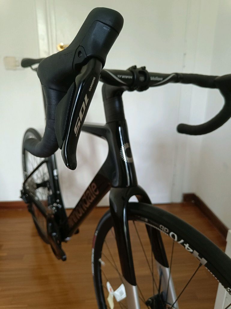 Used Cannondale SuperSix EVO Shimano 105 Di2 2024 Road & Gravel, Black — image 15 of 42