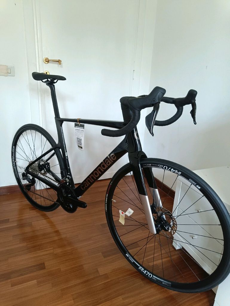 Used Cannondale SuperSix EVO Shimano 105 Di2 2024 Road & Gravel, Black — image 14 of 42