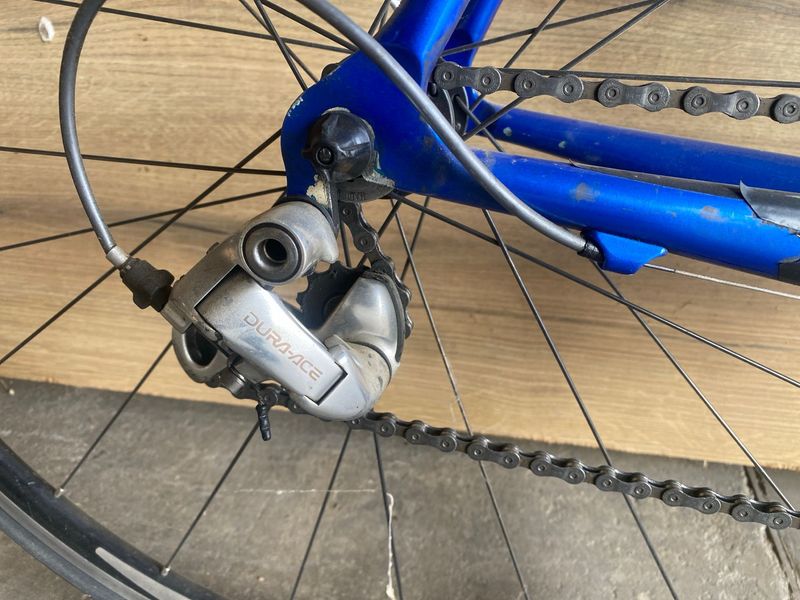 Used Masciaghi Custom Shimano Dura Ace 1995 Road & Gravel, Blue — image 3 of 4