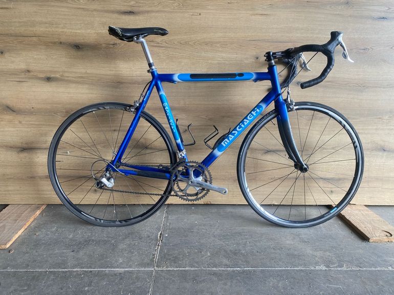 Used Masciaghi Masciaghi Custom Shimano Dura Ace 1995 Road & Gravel, Blue — image 1 of 4
