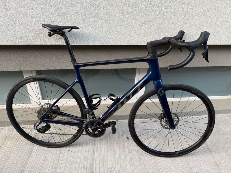 Used Scott Addict 10 2023 2023 Road & Gravel, Blue — image 17 of 25