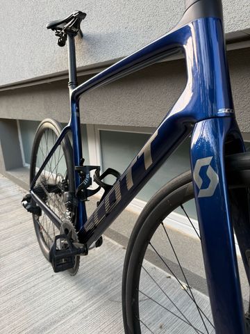 Used Scott Addict 10 2023 2023 Road & Gravel, Blue — image 14 of 25