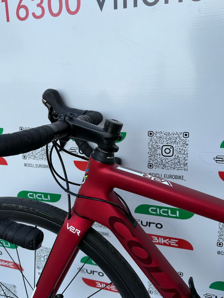 Used Colnago V2-R Disc Limited Daytona Pro Bike 2019 2019 Road & Gravel, Red — image 8 of 8