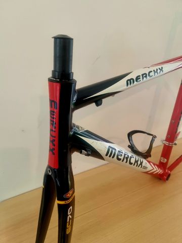 Gebrauchtes Eddy Merckx Custom Frameset 2005 Road & Gravel, Rot — Bild 10 von 15