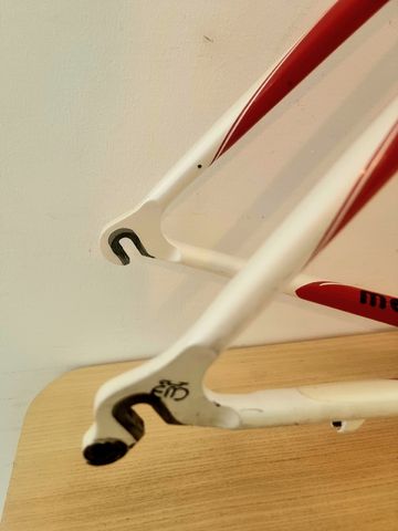 Gebrauchtes Eddy Merckx Custom Frameset 2005 Road & Gravel, Rot — Bild 5 von 15