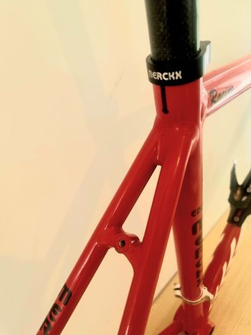 Gebrauchtes Eddy Merckx Custom Frameset 2005 Road & Gravel, Rot — Bild 6 von 15