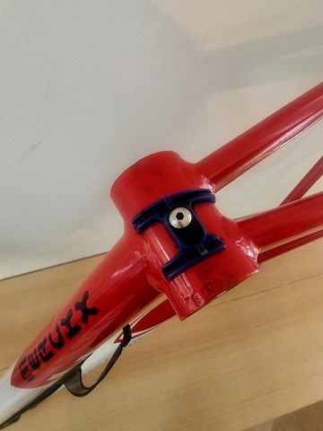 Gebrauchtes Eddy Merckx Custom Frameset 2005 Road & Gravel, Rot — Bild 11 von 15