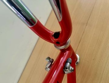 Used Somec Custom Frameset 1992 Road & Gravel, Red — image 13 of 14