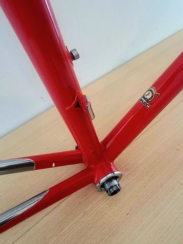 Used Somec Custom Frameset 1992 Road & Gravel, Red — image 4 of 14